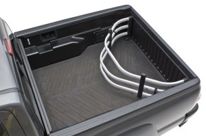GMC Canyon Truck Bed Tailgate Extender - AMP Research - BEDXTENDER HD Moto with Slant Back Design - Silver - `04-`12